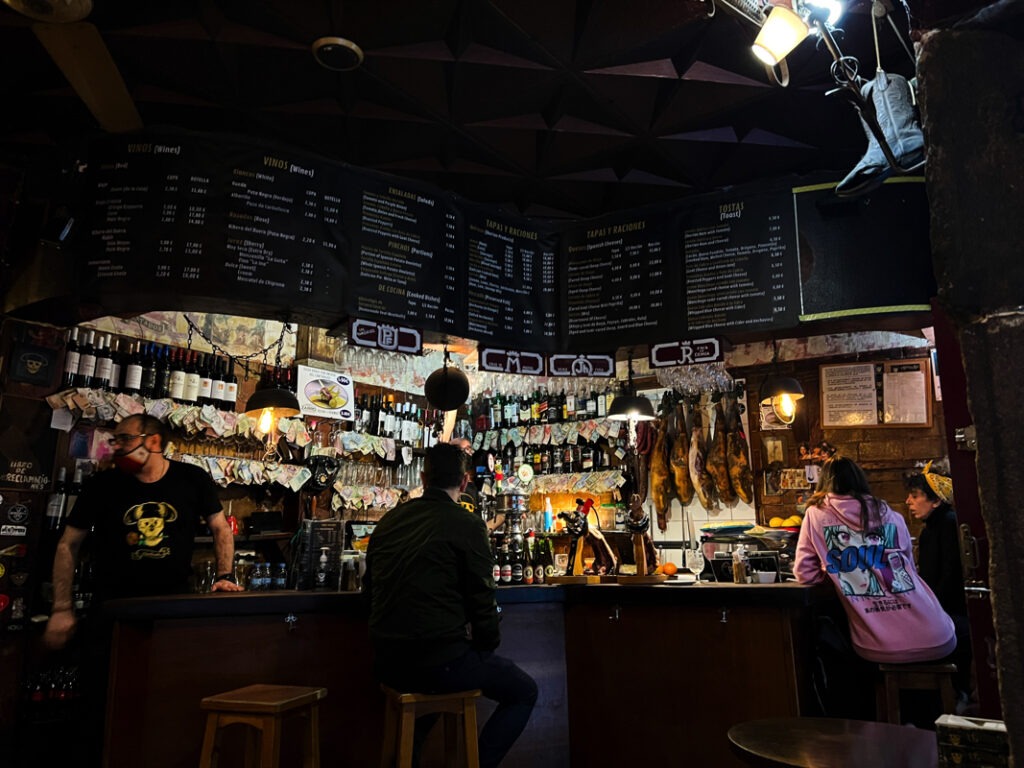 tapas restaurants in Madrid