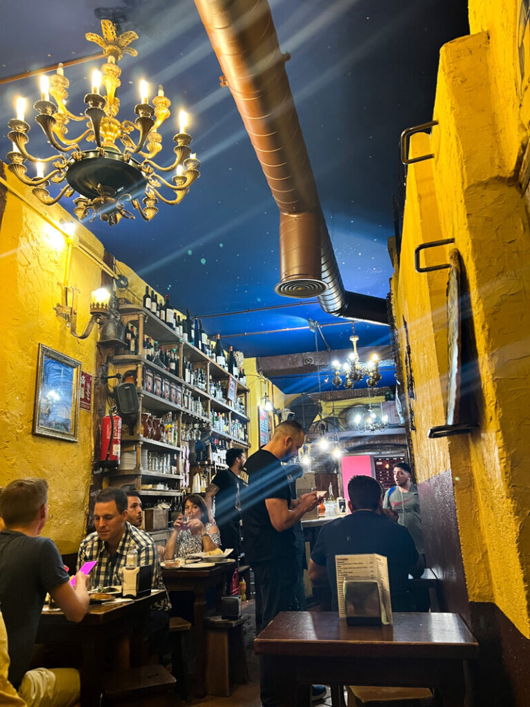 tapas restaurants in Madrid